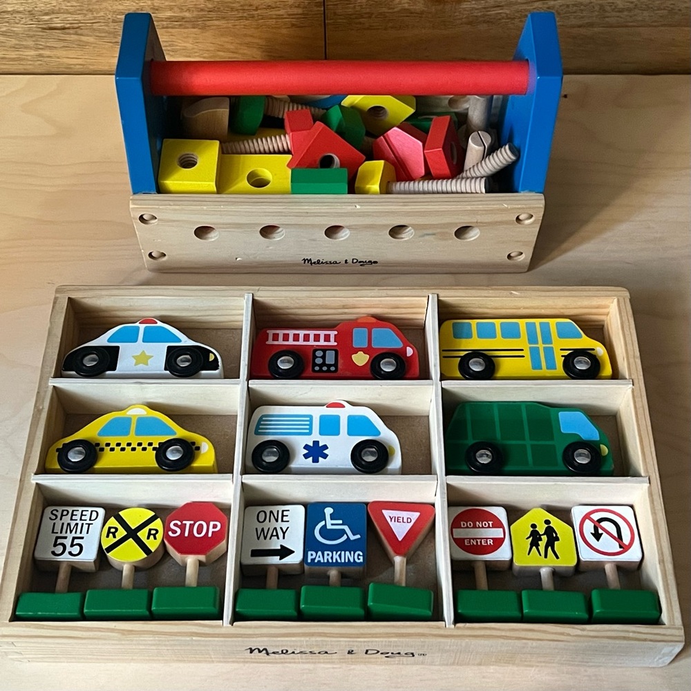 Melissa & Doug Wooden Toy Set